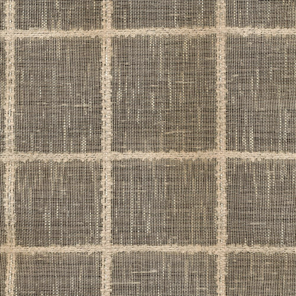 Overtime Check Buff by Kasmir Fabric 1373 100% Polyester
 TURKEY Not Tested Horizontal: 13 inches and Vertical: 12 4/8 inches 58 - Fabric Carolina -
