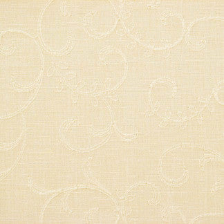 Owens Ivory 5455311000 by Carole Fabric Exclusive Casual Window 59% Cotton, 49% Linen Belgium H: 6 1/4" V, 14 1/4" H  53" Minimum (See sample for specifics) - Fabric Carolina - Carole Exclusive