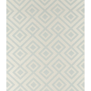 Fiorentina Aqua/Ivory by Lee Jofa Wallcovering