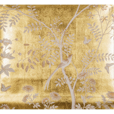 Beaujeu Mp Gold by Lee Jofa Wallcovering