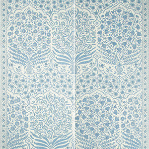 Sameera Paper Blue/Indigo by Lee Jofa Wallcovering