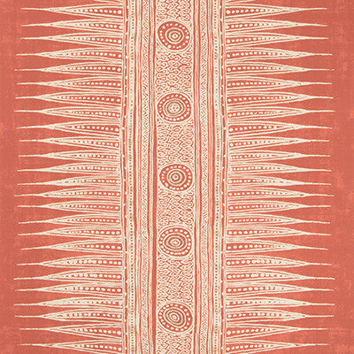 Indian Zag Paper Madder by Lee Jofa Wallcovering