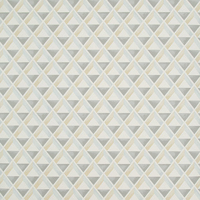 Cannes Paper Blue/Beige by Lee Jofa Wallcovering