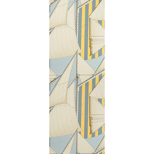 St Tropez Wp Blue/Yellow by Lee Jofa Wallcovering