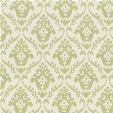 Padoba Ikat Honeydew by Kasmir Fabric 1420 100% Polyester CHINA 10,000 Wyzenbeek Double Rubs H: 15 inches, V: 16 4/8 inches 54 - Fabric Carolina - Kasmir