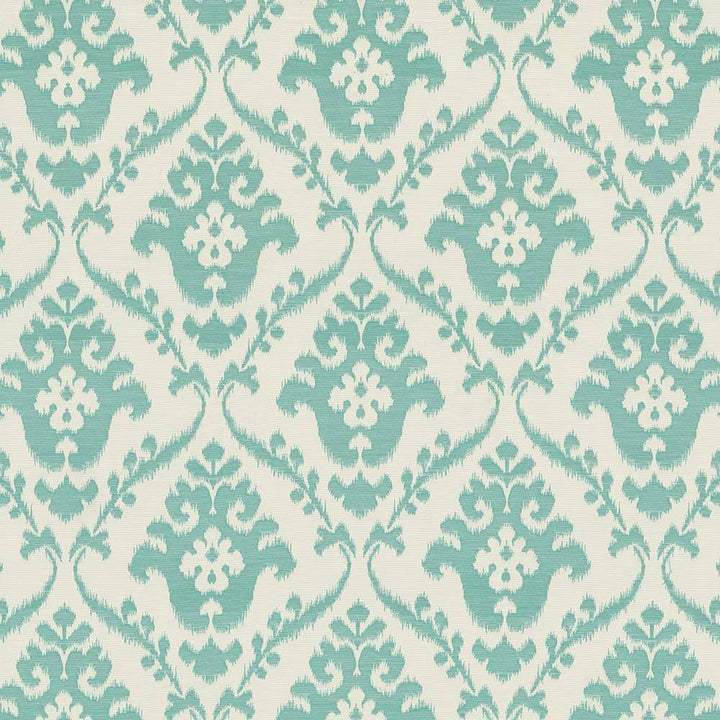 Padoba Ikat Mermaid by Kasmir Fabric 1420 CHINA 10,000 Wyzenbeek Double Rubs H: 15 inches, V:16 4/8 inches 54 - Fabric Carolina - Kasmir