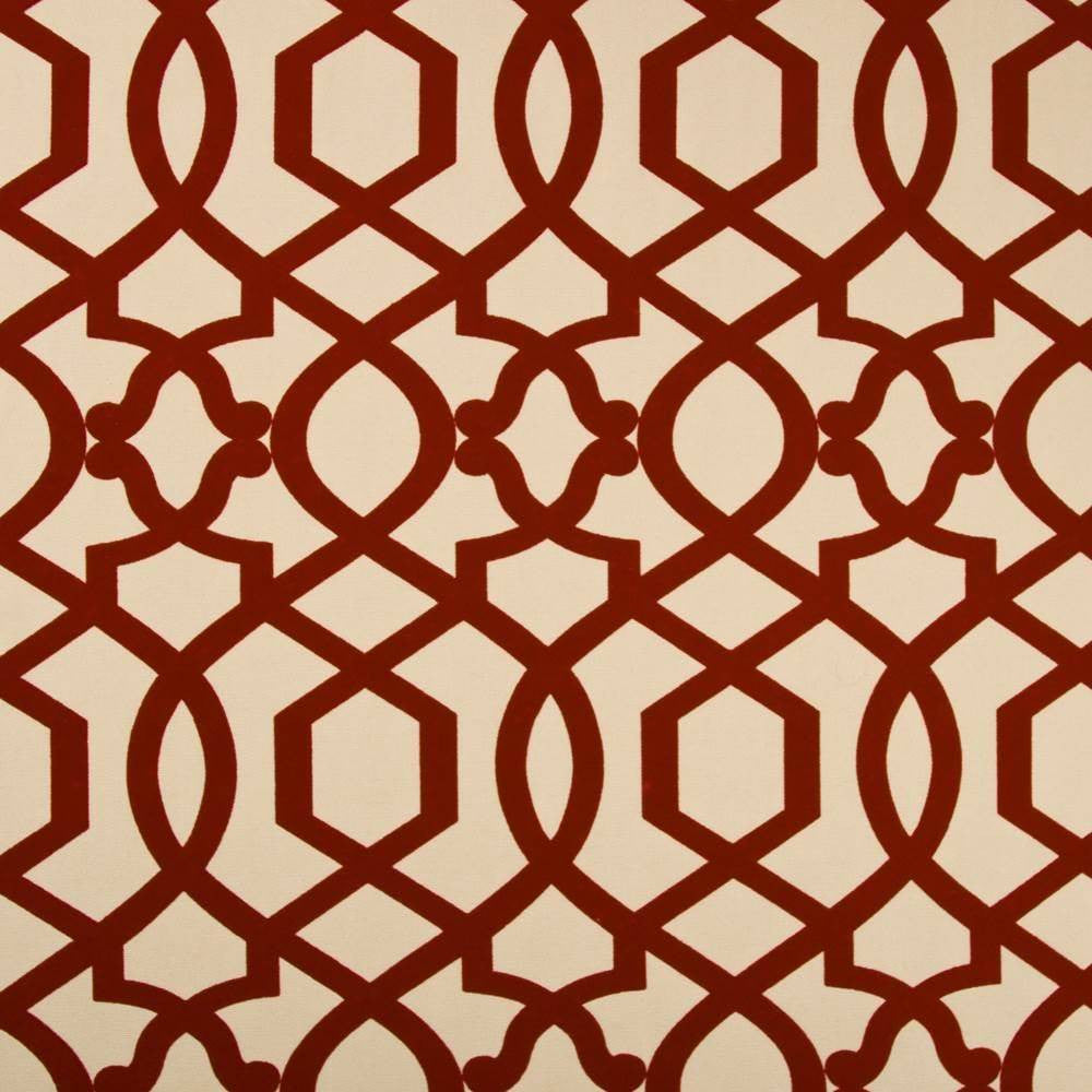 Padonia Trellis Amaryllis by Kasmir Fabric 1400 CHINA 51,000 Wyzenbeek Double Rubs H: 6 6/8 inches, V:12 5/8 inches 54 - Fabric Carolina - Kasmir