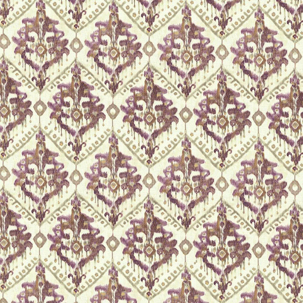 Painted Desert Plum by Kasmir Fabric 5080 55% Linen
45% Rayon
 CHINA </p><p>Repeat: Horizontal: 9 inches and Vertical: 18 inches 54 - 55 - Fabric Carolina -