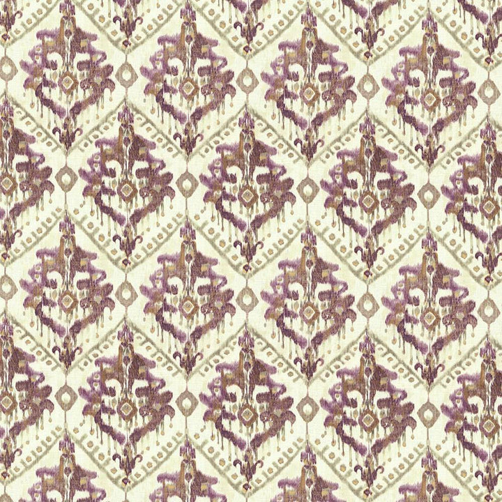 Painted Desert Plum by Kasmir Fabric 5080 55% Linen
45% Rayon
 CHINA </p><p>Repeat: Horizontal: 9 inches and Vertical: 18 inches 54 - 55 - Fabric Carolina -