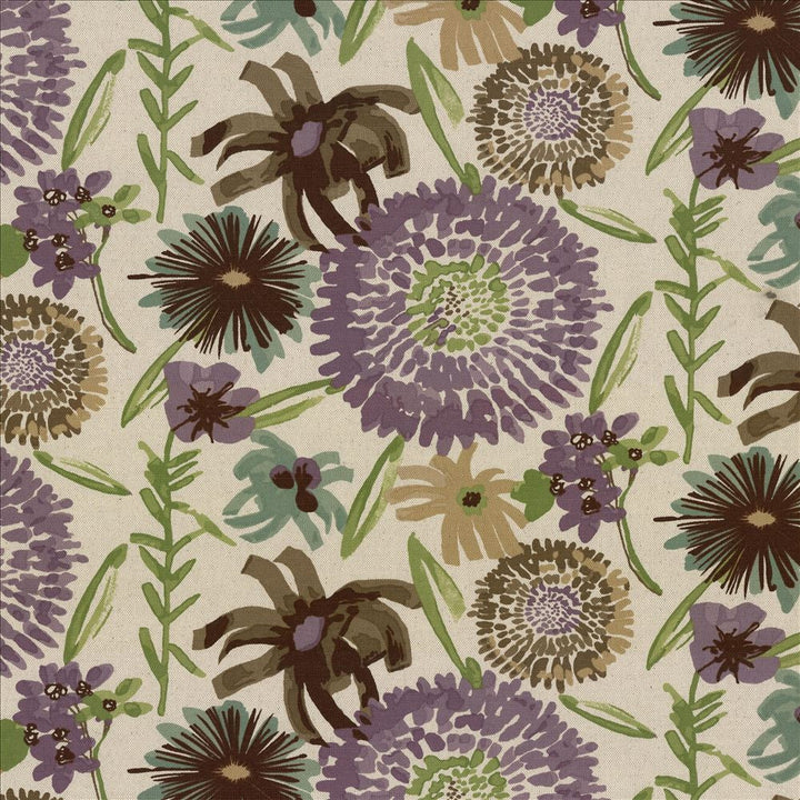 Painterly Garden Thistle  by Kasmir Fabric See sample 50% Cotton
50% Linen
 CHINA 30,000 Martindale Cycles </p><p>Repeat: Horizontal: 27 inches and Vertical: 13 4/8 inches 54  - Fabric Carolina -