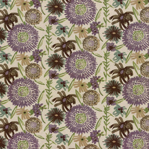 Painterly Garden Thistle by Kasmir Fabric