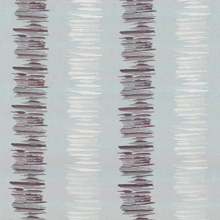 Painterly Stripe Grape by Kasmir Fabric 1429 INDIA Not Tested H: 25 5/8 inches, V:9 3/8 inches 56 - Fabric Carolina - Kasmir