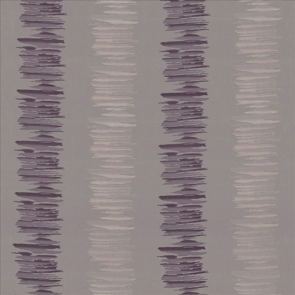 Painterly Stripe Grape by Kasmir Fabric 1429 100% Polyester
Embroidery
100% Polyester
 INDIA </p><p>Repeat: Horizontal: 25 5/8 inches and Vertical: 9 3/8 inches 52 - Fabric Carolina -