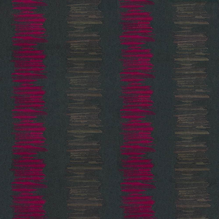 Painterly Stripe Magenta  by Kasmir Fabric See sample 100% Polyester
Embroidery
100% Polyester
 INDIA Not Tested </p><p>Repeat: Horizontal: 25 5/8 inches and Vertical: 9 3/8 inches 52  - Fabric Carolina -