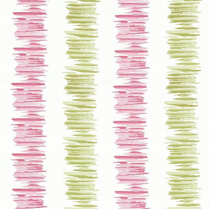 Painterly Stripe Pistachio by Kasmir Fabric 1429 INDIA Not Tested H: 25 5/8 inches, V:9 3/8 inches 56 - Fabric Carolina - Kasmir