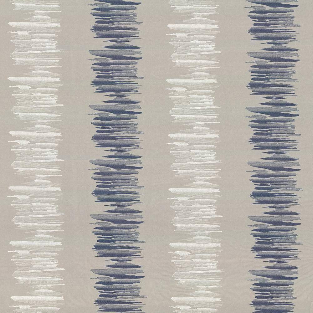 Painterly Stripe Stardust by Kasmir Fabric 1429 INDIA Not Tested H: 25 5/8 inches, V:9 3/8 inches 56 - Fabric Carolina - Kasmir
