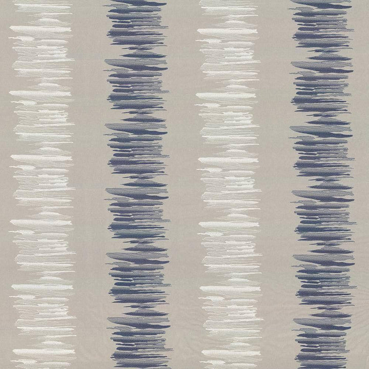 Painterly Stripe Stardust by Kasmir Fabric 1429 INDIA Not Tested H: 25 5/8 inches, V:9 3/8 inches 56 - Fabric Carolina - Kasmir