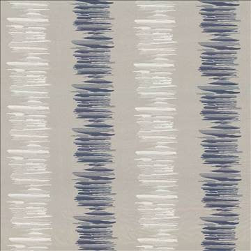 Painterly Stripe Stardust by Kasmir Fabric 1429 100% Polyester Embroidery Contents 100% Polyester INDIA Not Tested H: 25 5/8 inches, V: 9 3/8 inches 56 - Fabric Carolina - Kasmir
