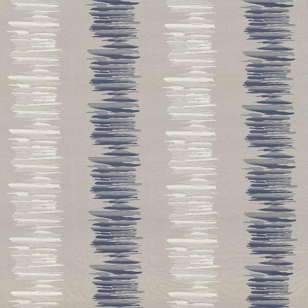 Painterly Stripe Stardust by Kasmir Fabric 1429 100% Polyester
Embroidery
100% Polyester
 INDIA </p><p>Repeat: Horizontal: 25 5/8 inches and Vertical: 9 3/8 inches 52 - Fabric Carolina -