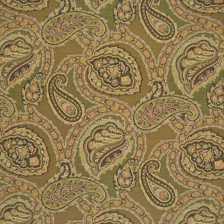 Paisley Oregano by Kasmir Fabric 1389 67% Polyester
33% Viscose
 CHINA 9,000 Wyzenbeek Double Rubs </p><p>Repeat: Horizontal: 28 inches and Vertical: 25 inches 54 - Fabric Carolina -