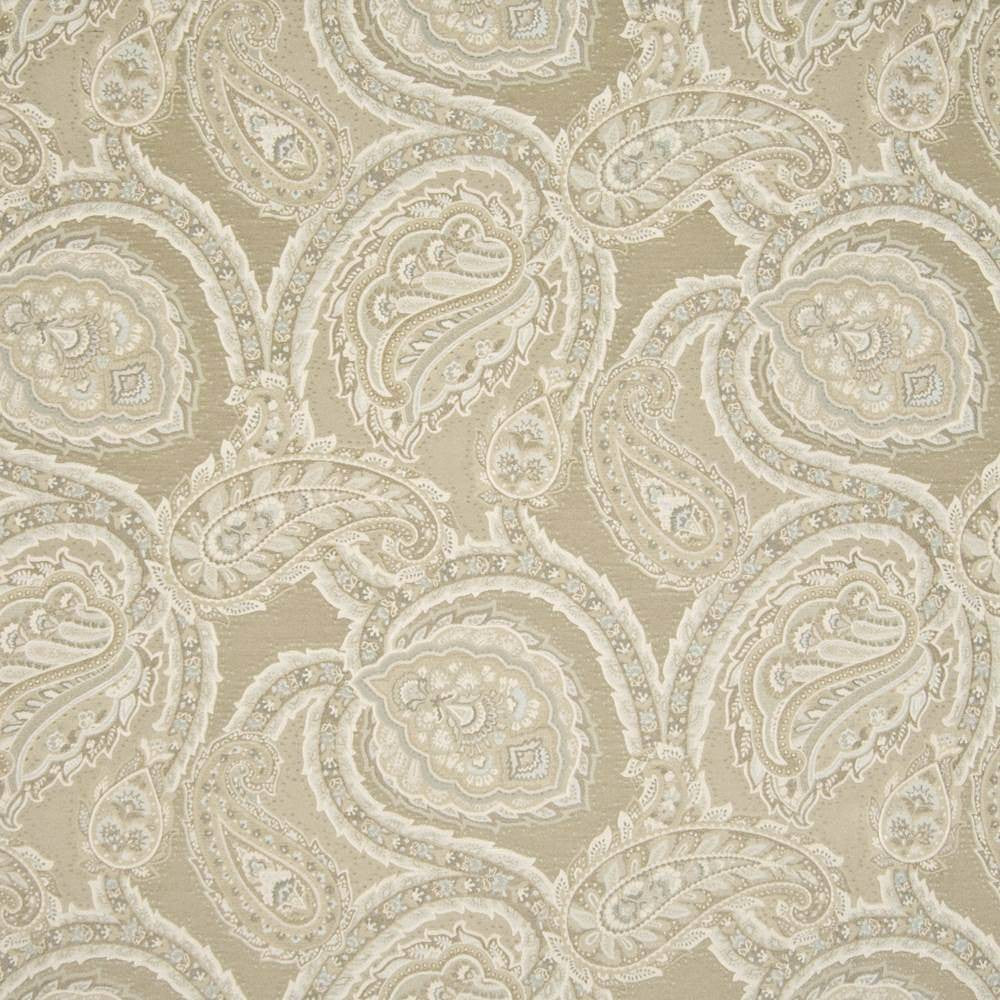 Paisley Sandstone by Kasmir Fabric 1389 CHINA 9,000 Wyzenbeek Double Rubs H: 28 inches, V:25 inches 54 - 55 - Fabric Carolina - Kasmir