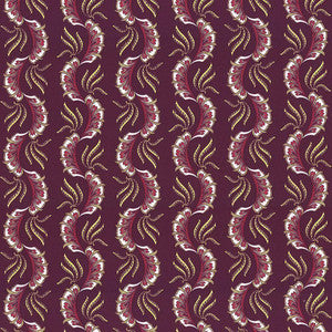 Paisley Scallop Tutti Frutti by Kasmir Fabric