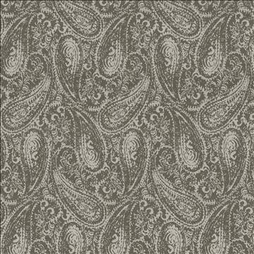 Paisley Splatter Dove Grey by Kasmir Fabric 5110 100% Polyester INDIA Not Tested H: 9 6/8 inches, V: 18 4/8 inches 55 - 56 - Fabric Carolina - Kasmir