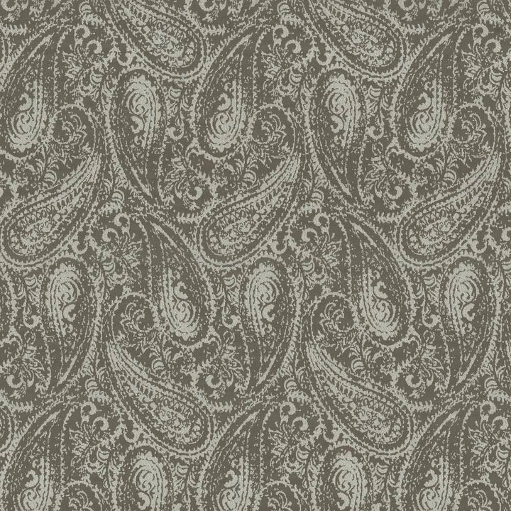 Paisley Splatter Dove Grey by Kasmir Fabric 5110 INDIA Not Tested H: 9 6/8 inches, V:18 4/8 inches 55 - 56 - Fabric Carolina - Kasmir