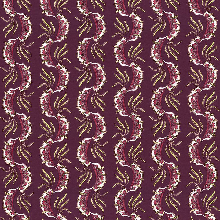 Paisley Scallop Tutti Frutti by Kasmir Fabric 1427 100% Cotton
 TURKEY </p><p>Repeat: Horizontal: 9 1/8 inches and Vertical: 6 3/8 inches 55 - Fabric Carolina -
