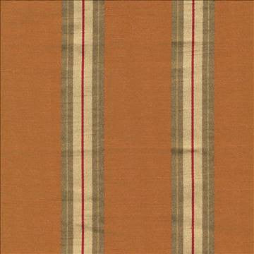 Palace Stripe Tiger Lily by Kasmir Fabric 1372 100% Polyester TURKEY 18,000 Wyzenbeek Double Rubs H: 2 inches, V: N/A 54 - Fabric Carolina - Kasmir