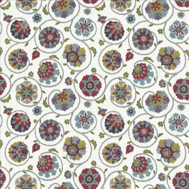 Palampore Garden Summer Day by Kasmir Fabric 5064 100% Cotton
 USA </p><p>Repeat: Horizontal: 27 inches and Vertical: 27 inches 54 - Fabric Carolina -