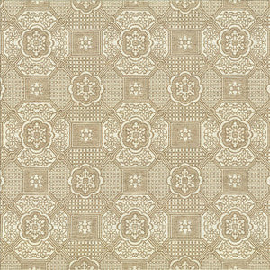 Palatial Maze Beach  by Kasmir Fabric
