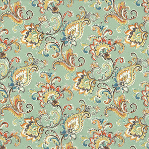 Palawan Deco Blue by Kasmir Fabric