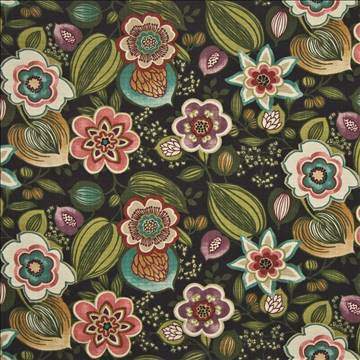 Palm Cove Fireworks by Kasmir Fabric 1386 100% Cotton ISRAEL 15,000 Wyzenbeek Double Rubs H: 27 inches, V: 18 inches 54 - 55 - Fabric Carolina - Kasmir