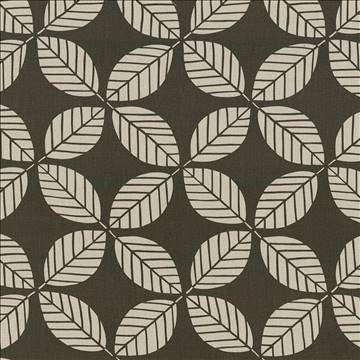 Palm Frond Mocha by Kasmir Fabric 1416 100% Linen CHINA 15,000 Wyzenbeek Double Rubs H: 13 4/8 inches, V: 12 5/8 inches 54 - Fabric Carolina - Kasmir