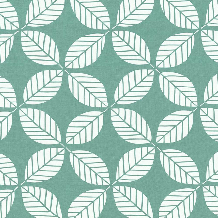 Palm Frond Teal by Kasmir Fabric 1420 100% Linen
 CHINA 15,000 Wyzenbeek Double Rubs Horizontal: 13 4/8 inches and Vertical: 12 5/8 inches 54 - Fabric Carolina -