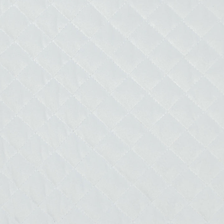 Paloma Pure White by Europatex Fabric Paloma 100% Polyester 1" H, 1" V 110.00 inches - Fabric Carolina -