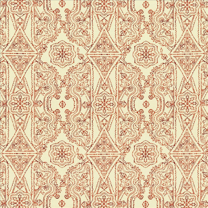 Panwar Burnt Orange by Kasmir Fabric 5155 55% Linen 45% Cotton CHINA 15,000 Wyzenbeek Double Rubs Horizontal: 13 5/8 inches and Vertical: 17 inches 54 - Fabric Carolina -