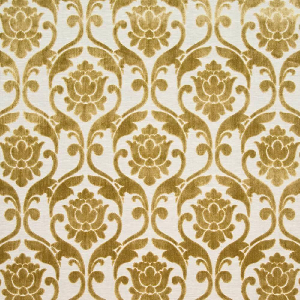 Paoli Brass by Kasmir Fabric 1397 INDIA 50,000 Martindale Cycles H: 13 5/8 inches, V:14 6/8 inches 55 - 60 - Fabric Carolina - Kasmir