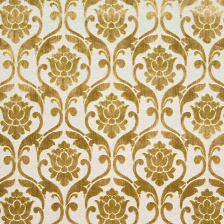 Paoli Brass by Kasmir Fabric 1397 INDIA 50,000 Martindale Cycles H: 13 5/8 inches, V:14 6/8 inches 55 - 60 - Fabric Carolina - Kasmir