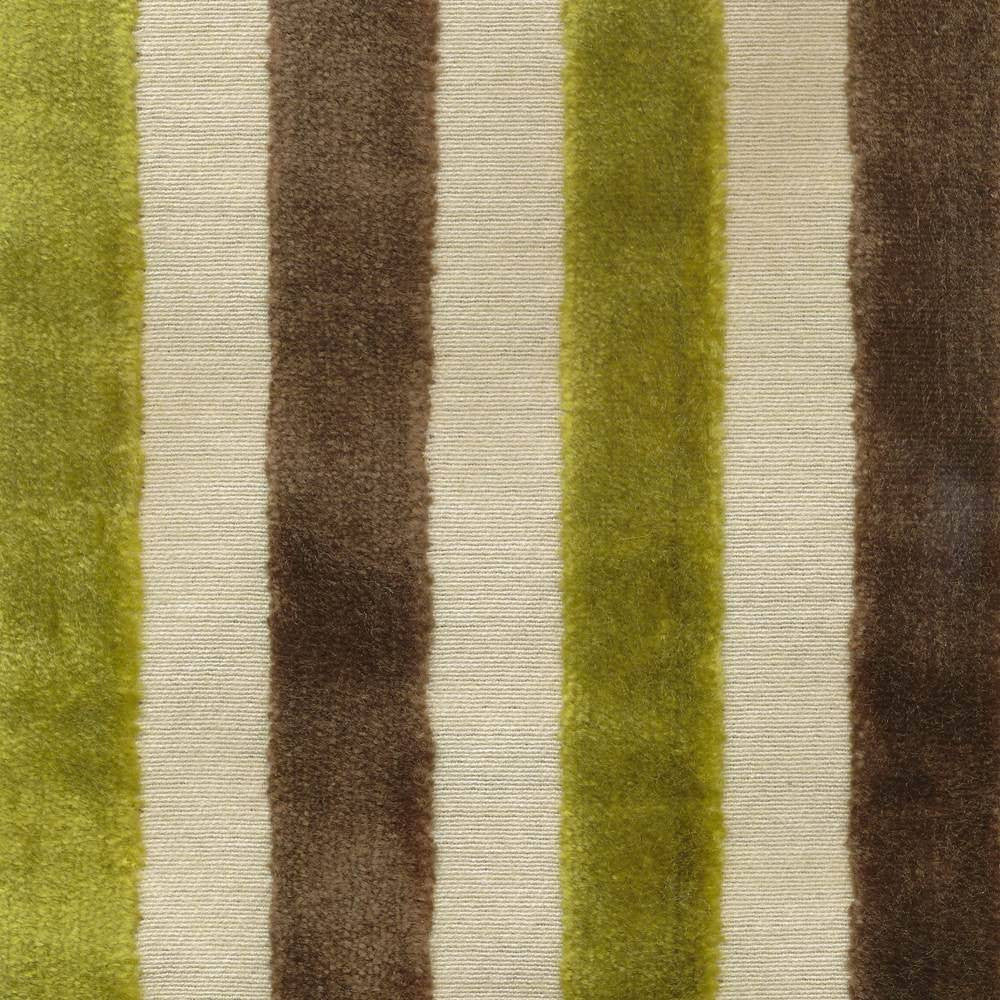 Paoli Stripe Pistachio by Kasmir Fabric 1398 INDIA 50,000 Martindale Cycles H: 3 inches, V:N/A 55 - 60 - Fabric Carolina - Kasmir