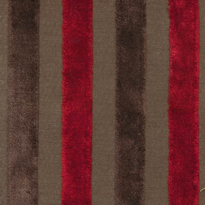 Paoli Stripe Redwood  by Kasmir Fabric See sample 43% Viscose
42% Cotton
15% Polyester
 INDIA 50,000 Martindale Cycles </p><p>Repeat: Horizontal: 3 inches and Vertical: N/A 55  - Fabric Carolina -