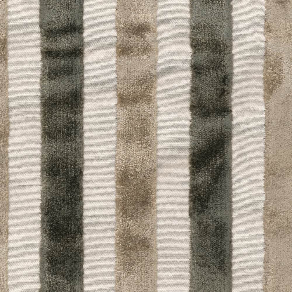 Paoli Stripe Sable  by Kasmir Fabric See sample 43% Viscose
42% Cotton
15% Polyester
 INDIA 50,000 Martindale Cycles </p><p>Repeat: Horizontal: 3 inches and Vertical: N/A 55  - Fabric Carolina -