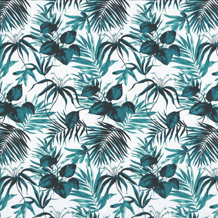 Paradise Point Teal by Kasmir Fabric 1463 92% Ramie
8% Cotton
 FRANCE </p><p>Repeat: Horizontal: 18 inches and Vertical: 24 4/8 inches 59 - Fabric Carolina -