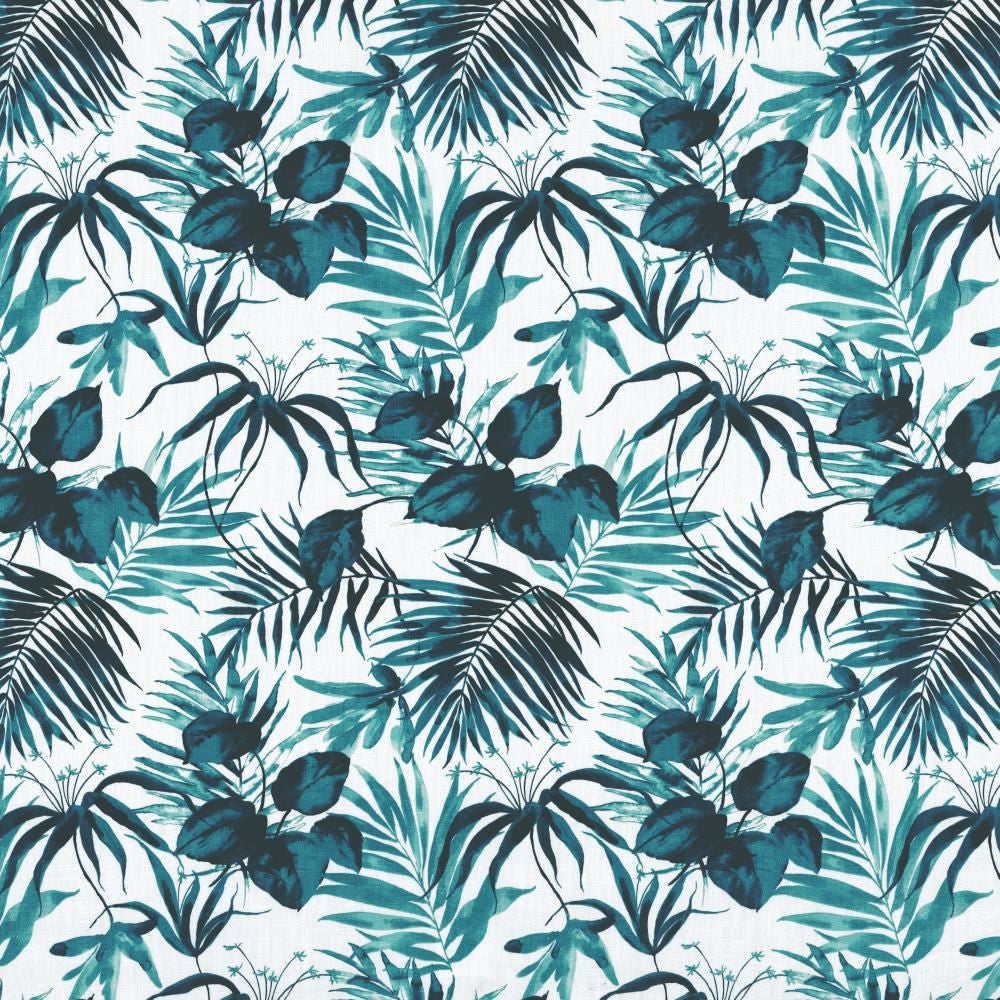 Paradise Point Teal by Kasmir Fabric 1463 92% Ramie
8% Cotton
 FRANCE </p><p>Repeat: Horizontal: 18 inches and Vertical: 24 4/8 inches 59 - Fabric Carolina -