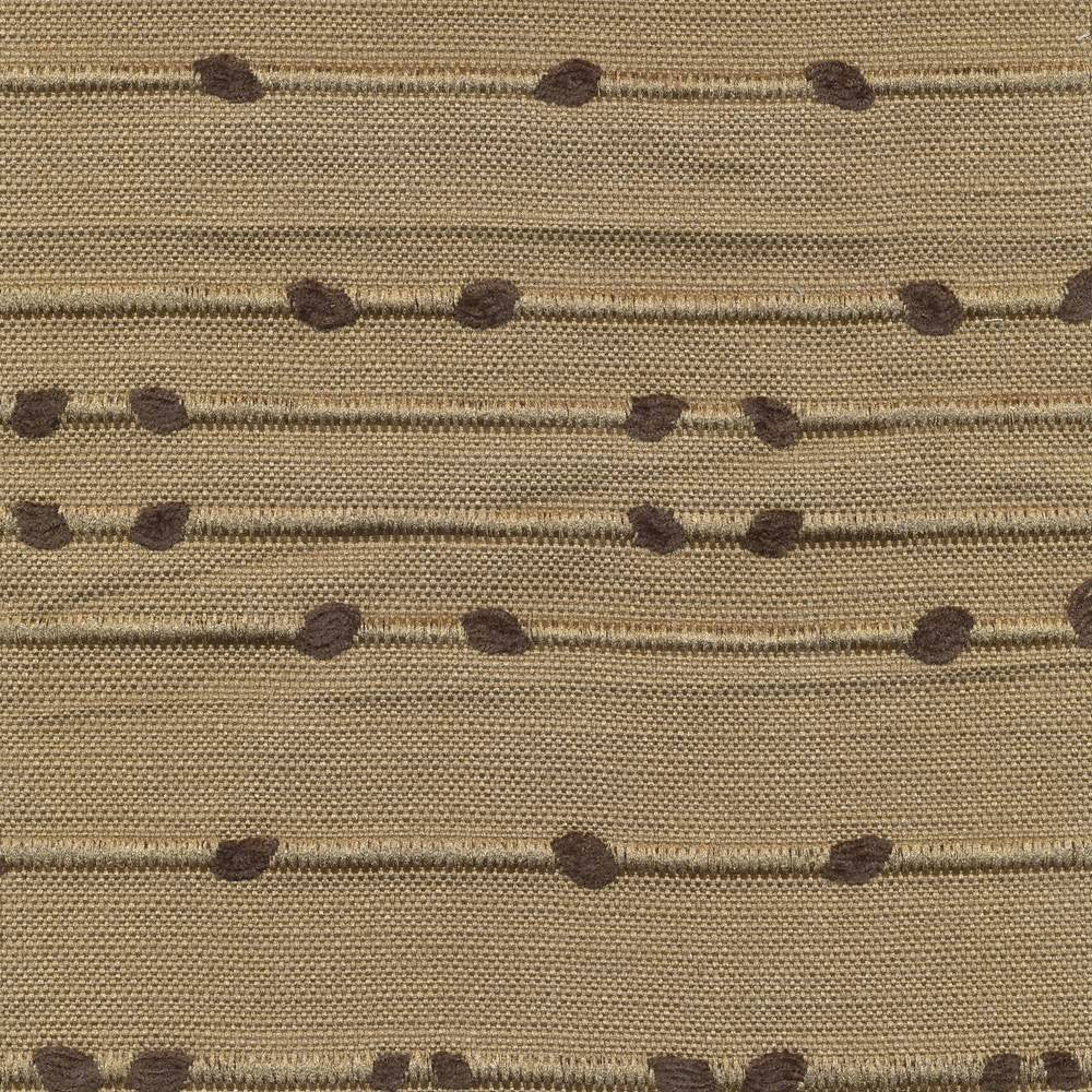 Parallels Coffee Bean by Kasmir Fabric 1386 CHINA 12,000 Wyzenbeek Double Rubs H: 3 4/8 inches, V:7 inches 54 - Fabric Carolina - Kasmir
