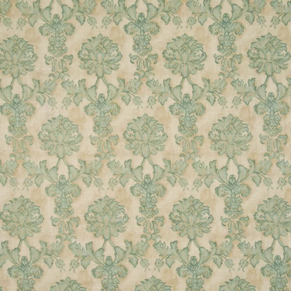 Park Royale Morning Mist by Kasmir Fabric 1371 55% Linen
45% Cotton
 SOUTH KOREA </p><p>Repeat: Horizontal: 9 inches and Vertical: 18 inches 54 - 58 - Fabric Carolina -