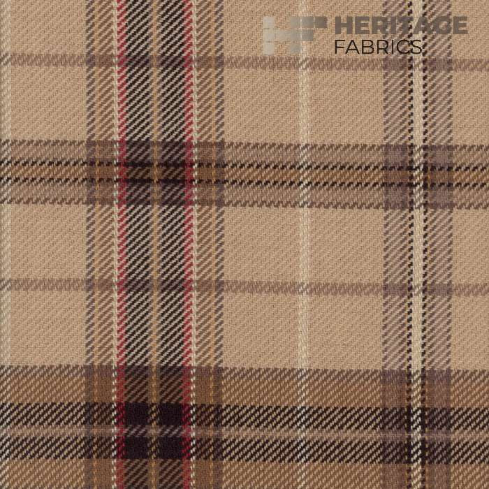 Parkhill Camel by Heritage Fabric - 100% Cotton India 12,000 Horizontal: 9" and Vertical: 9" 54" - Fabric Carolina -