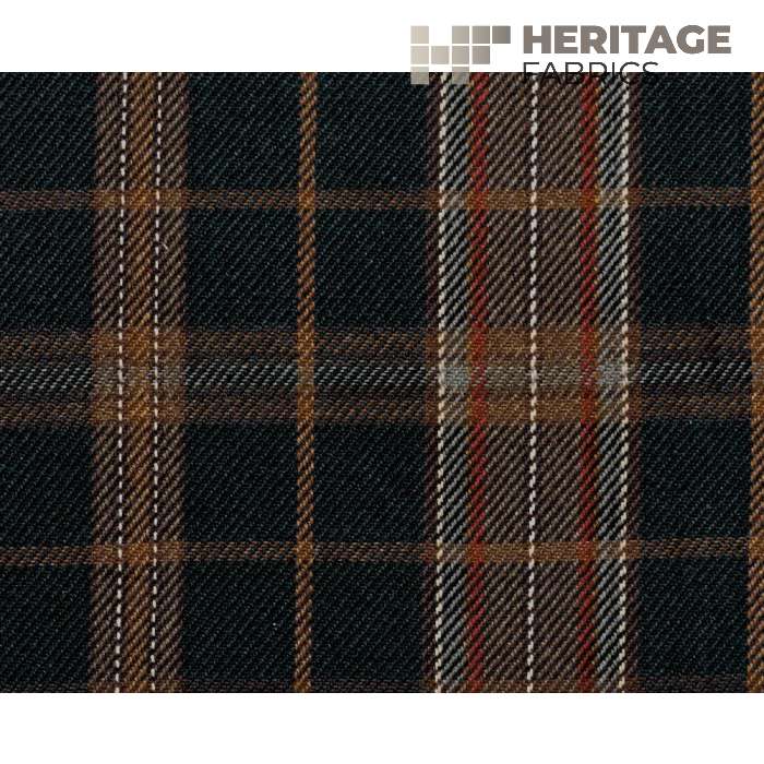 Parkhill Cigar Bar by Heritage Fabric - 100% Cotton India 12,000 Horizontal: 9" and Vertical: 9" 54" - Fabric Carolina -