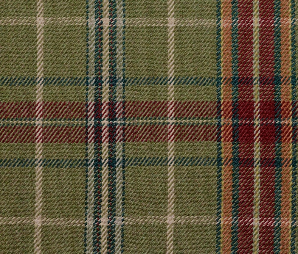 Parkhill Olive By Roth & Tompkins Fabric
